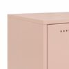 vidaXL Ντουλάπι Ροζ 100,5x39x107 εκ. Ατσάλινο