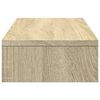 vidaXL Βάση Οθόνης Ρυθμιζ. Sonoma Δρυς 60x24x10,5 εκ. Επεξεργ. Ξύλο