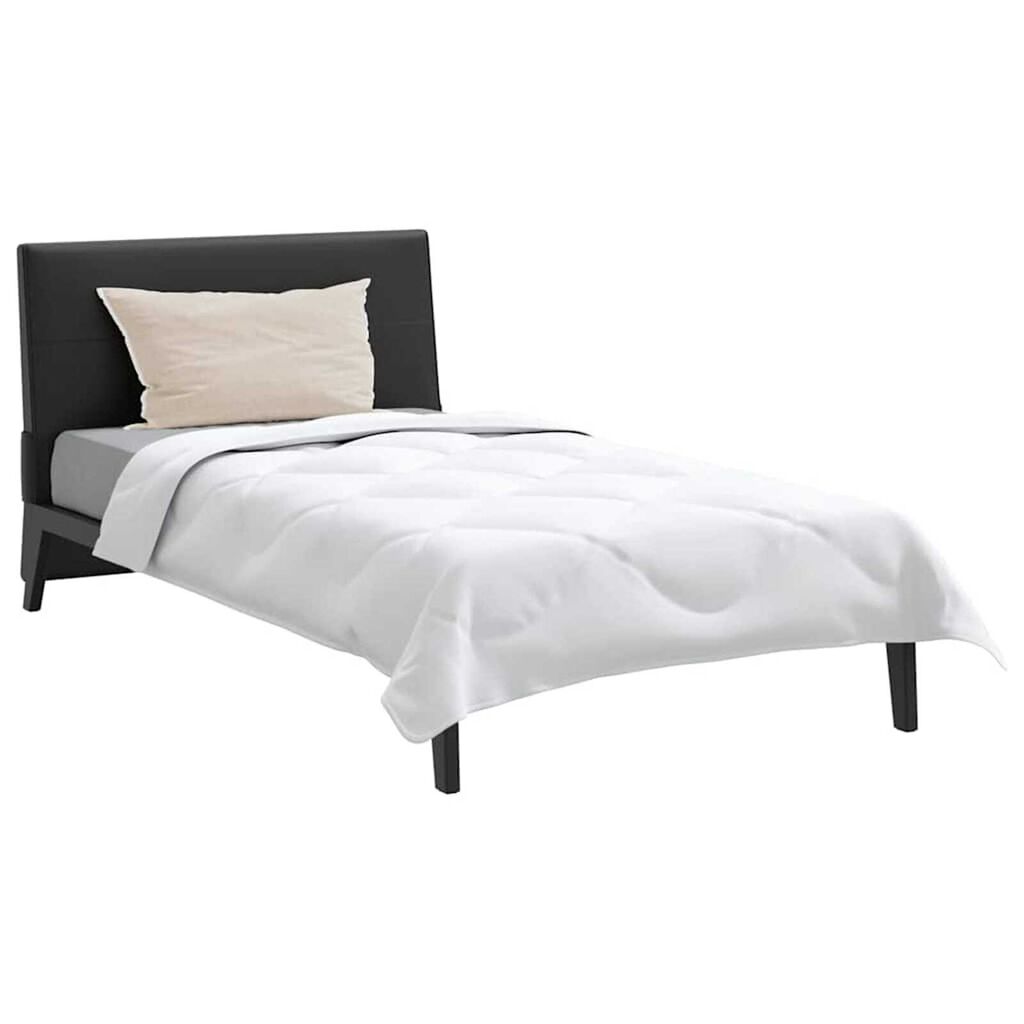 vidaXL Πάπλωμα με μαξιλάρι Λευκό 155 x 200 εκ. Μικροΐνες