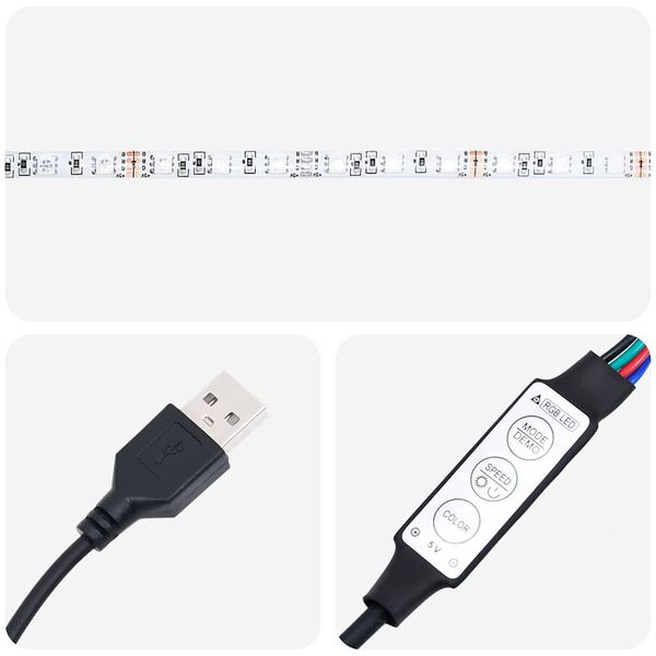 vidaXL Κρεβάτι με ελατήρια με στρώμα Κρεμ 100 x 200 cm ύφασμα