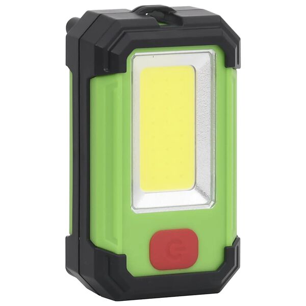 vidaXL Προβολέας LED Φορητός Ηλιακός 7 W Ψυχρό Λευκό