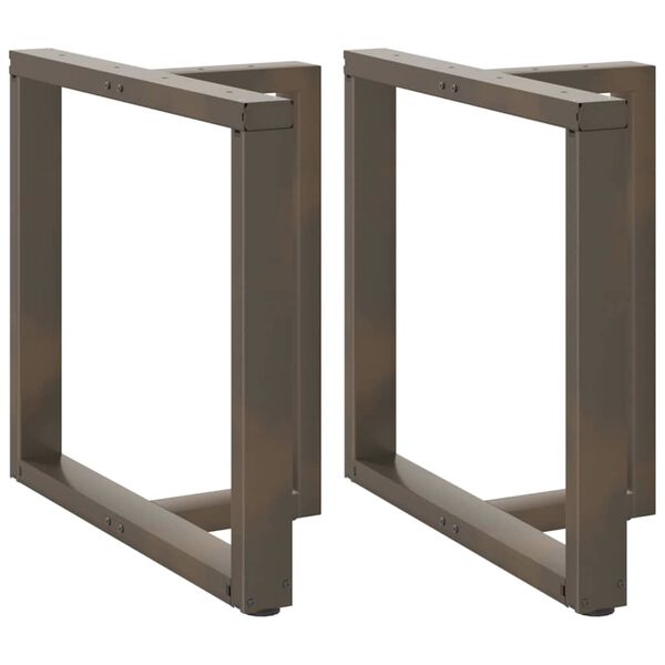 vidaXL &Pi;ό&delta;&iota;&alpha; &Tau;&rho;&alpha;&pi;&epsilon;&zeta;&alpha;&rho;ί&alpha;&sigmaf; &sigma;&epsilon; &Sigma;&chi;ή&mu;&alpha; &Tau;, 2 &tau;&epsilon;&mu;. &Mu;&alpha;ύ&rho;&omicron; 80x35x(72-73) &epsilon;&kappa;. &Alpha;&tau;&sigma;ά&lambda;&iota;