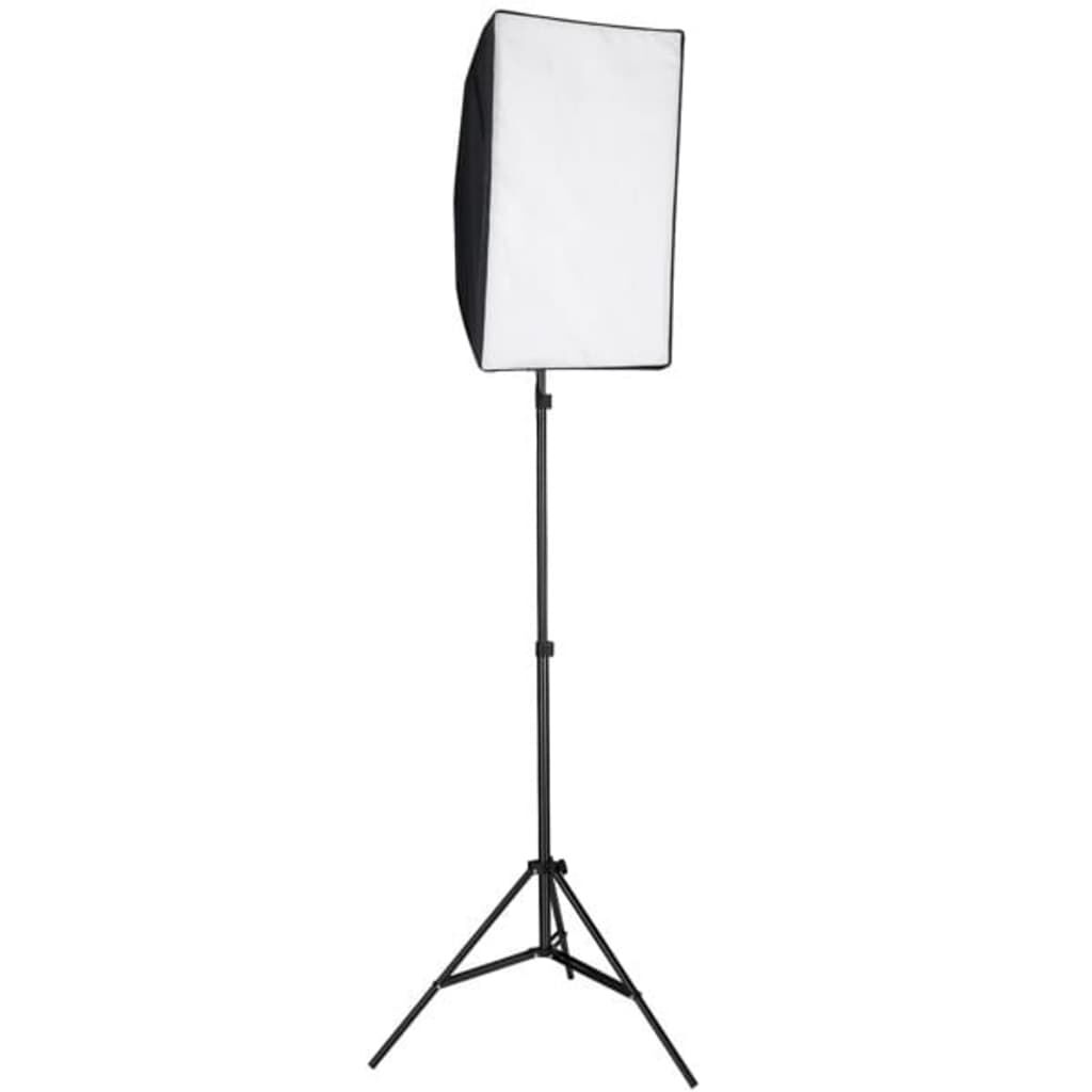 vidaXL Κιτ Φωτισμού Softbox Φωτογραφικού Στούντιο με Shooting Table