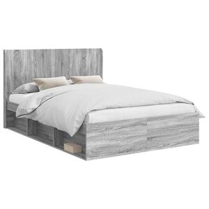 vidaXL &Kappa;&alpha;&lambda;ά&theta;&iota; &mu;&epsilon; &alpha;&pi;&omicron;&theta;ή&kappa;&eta; &kappa;&alpha;&iota; &kappa;&epsilon;&phi;&alpha;&lambda;ά&rho;&iota; &Gamma;&kappa;&rho;&iota; Sonoma 135 x 190 cm