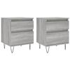 vidaXL &Kappa;&omicron;&mu;&omicron;&delta;ί&nu;&alpha; 2 &tau;&epsilon;&mu;. &Gamma;&kappa;&rho;&iota; Sonoma 40 x 35 x 50 &epsilon;&kappa;. &alpha;&pi;ό &Epsilon;&pi;&epsilon;&xi;&epsilon;&rho;&gamma;. &Xi;ύ&lambda;&omicron;