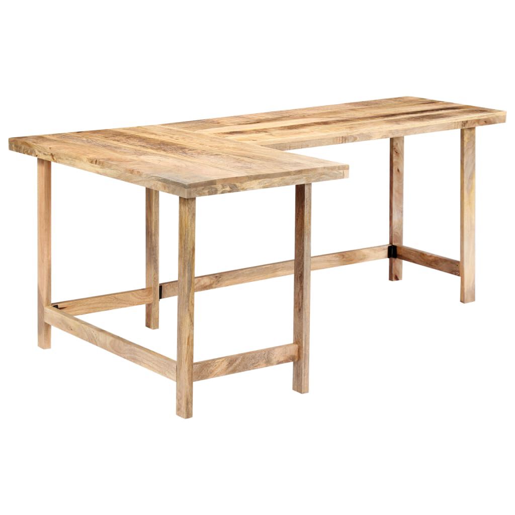 vidaXL Γραφείο 180 x 120 x 76 εκ. από Μασίφ Ξύλο Μάνγκο