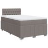 vidaXL &Kappa;&rho;&epsilon;&beta;ά&tau;&iota; Boxspring &mu;&epsilon; &Sigma;&tau;&rho;ώ&mu;&alpha; Taupe 120x190 &epsilon;&kappa;. &Upsilon;&phi;&alpha;&sigma;&mu;ά&tau;&iota;&nu;&omicron;