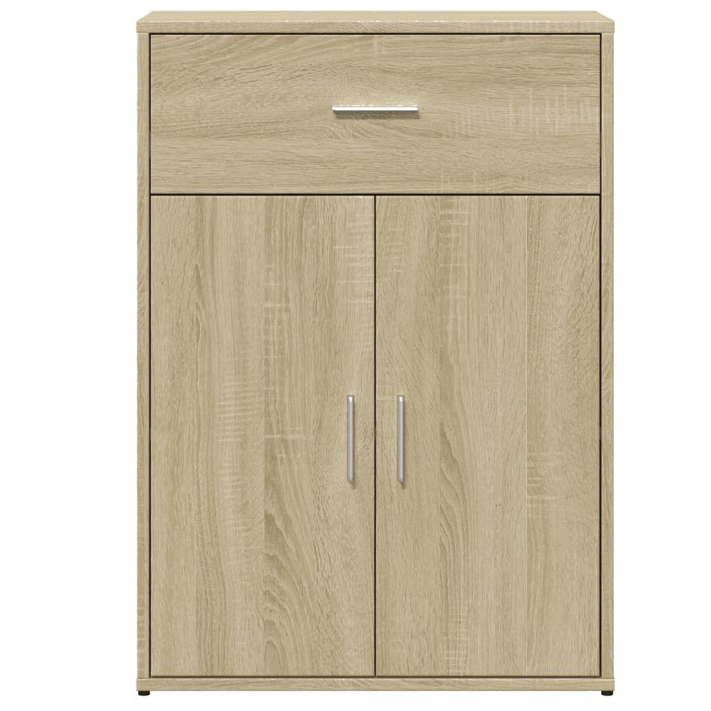 vidaXL Βοηθητικά Ντουλάπια 2 τεμ. Sonoma Δρυς 60x30x84 εκ. Επεξ. Ξύλο