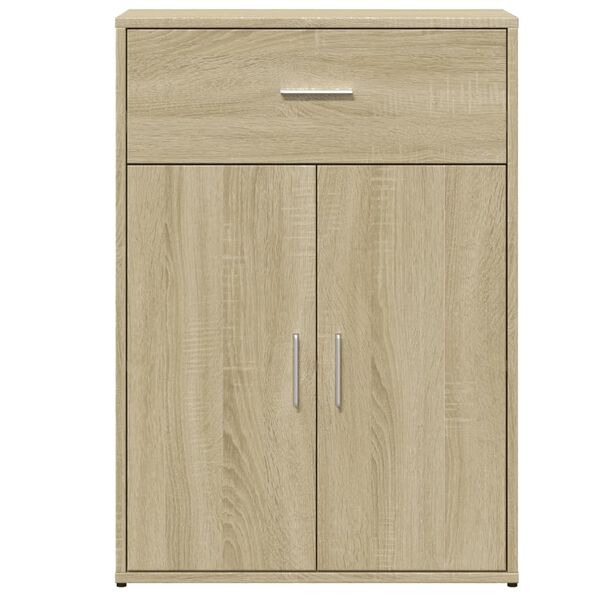 vidaXL Βοηθητικά Ντουλάπια 2 τεμ. Sonoma Δρυς 60x30x84 εκ. Επεξ. Ξύλο