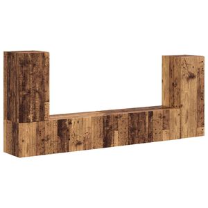vidaXL &Sigma;&epsilon;&tau; &epsilon;&pi;ί&pi;&lambda;&omicron;&upsilon; &tau;&eta;&lambda;&epsilon;ό&rho;&alpha;&sigma;&eta;&sigmaf; 4 pcs &Pi;&alpha;&lambda;&iota;ό &Xi;ύ&lambda;&omicron; &Epsilon;&pi;&epsilon;&xi;&epsilon;&rho;&gamma;&alpha;&sigma;&mu;έ&nu;&omicron; &xi;ύ&lambda;&omicron;