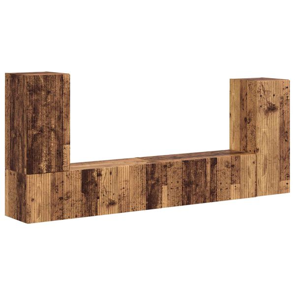 vidaXL &Sigma;&epsilon;&tau; &epsilon;&pi;ί&pi;&lambda;&omicron;&upsilon; &tau;&eta;&lambda;&epsilon;ό&rho;&alpha;&sigma;&eta;&sigmaf; 4 pcs &Pi;&alpha;&lambda;&iota;ό &Xi;ύ&lambda;&omicron; &Epsilon;&pi;&epsilon;&xi;&epsilon;&rho;&gamma;&alpha;&sigma;&mu;έ&nu;&omicron; &xi;ύ&lambda;&omicron;