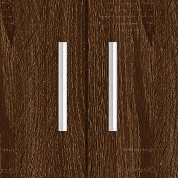 vidaXL Βάση Ενυδρείου Καφέ Δρυς 81x36x73 εκ. από Επεξεργασμένο Ξύλο