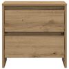 vidaXL Κομοδίνο 2 pcs Artisan Oak 45 x 34 x 44,5 εκ Επεξεργασμένο ξύλο