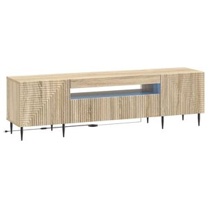 vidaXL &Nu;&tau;&omicron;&upsilon;&lambda;ά&pi;&alpha; LED &Tau;&eta;&lambda;&epsilon;ό&rho;&alpha;&sigma;&eta;&sigmaf; HAARLEM 153 x 35 x 43 &epsilon;&kappa; Sonoma &Delta;&rho;&upsilon;&sigmaf;