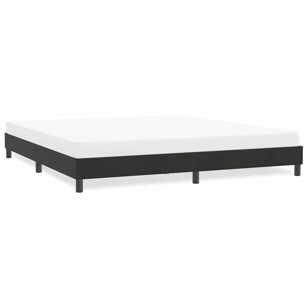 vidaXL Πλαίσιο κρεβατιού χωρίς στρώμα Μαύρο 180x210 cm Βελούδινο