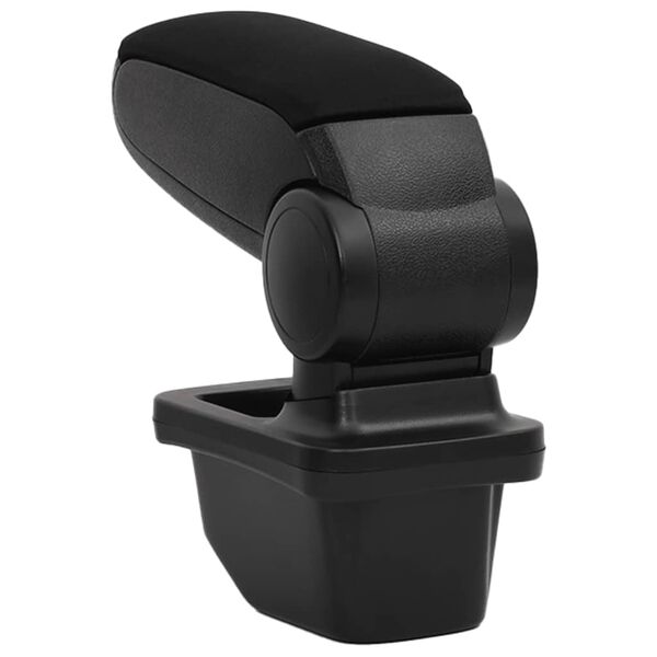 vidaXL Τεμπέλης Αυτοκινήτου Μαύρος 14x33x(30-45,5) από ABS