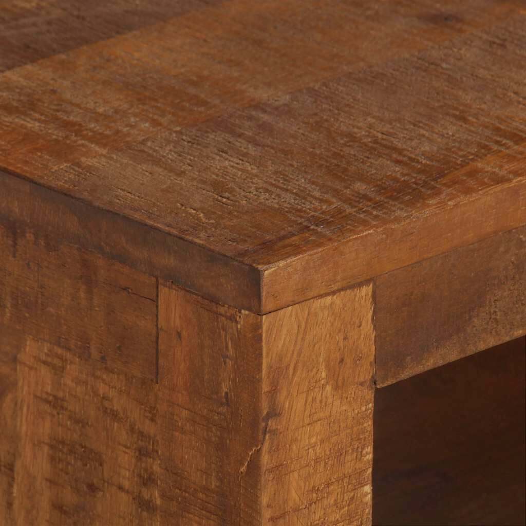 vidaXL Τραπεζάκι σαλονιού με 2 συρτάρια 90x40x50 cm Μασίφ ξύλο μάνγκο