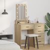 vidaXL Τραπέζι περιποίησης Καφέ 50 x 41 x 140 εκ. Επεξεργασμένο ξύλο