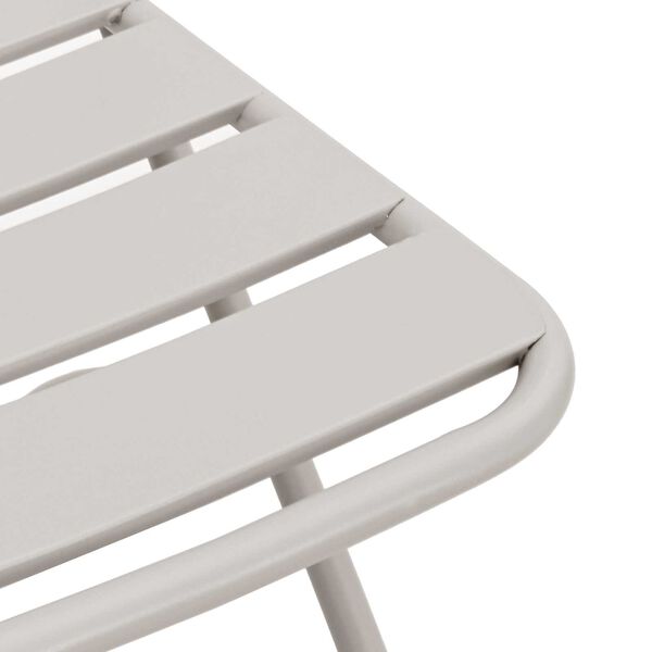 vidaXL Πτυσσόμενη Καρέκλα Κήπου 2 pcs Μπεζ 55 x 56.5 x 91εκ Ατσάλι