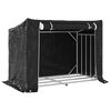 vidaxL &Rho;ά&phi;&iota; &gamma;&iota;&alpha; &kappa;&alpha;&upsilon;&sigma;ό&xi;&upsilon;&lambda;&alpha; &mu;&epsilon; &kappa;ά&lambda;&upsilon;&mu;&mu;&alpha; &beta;&rho;&omicron;&chi;ή&sigmaf; 151x80,5x110,5 &epsilon;&kappa;.