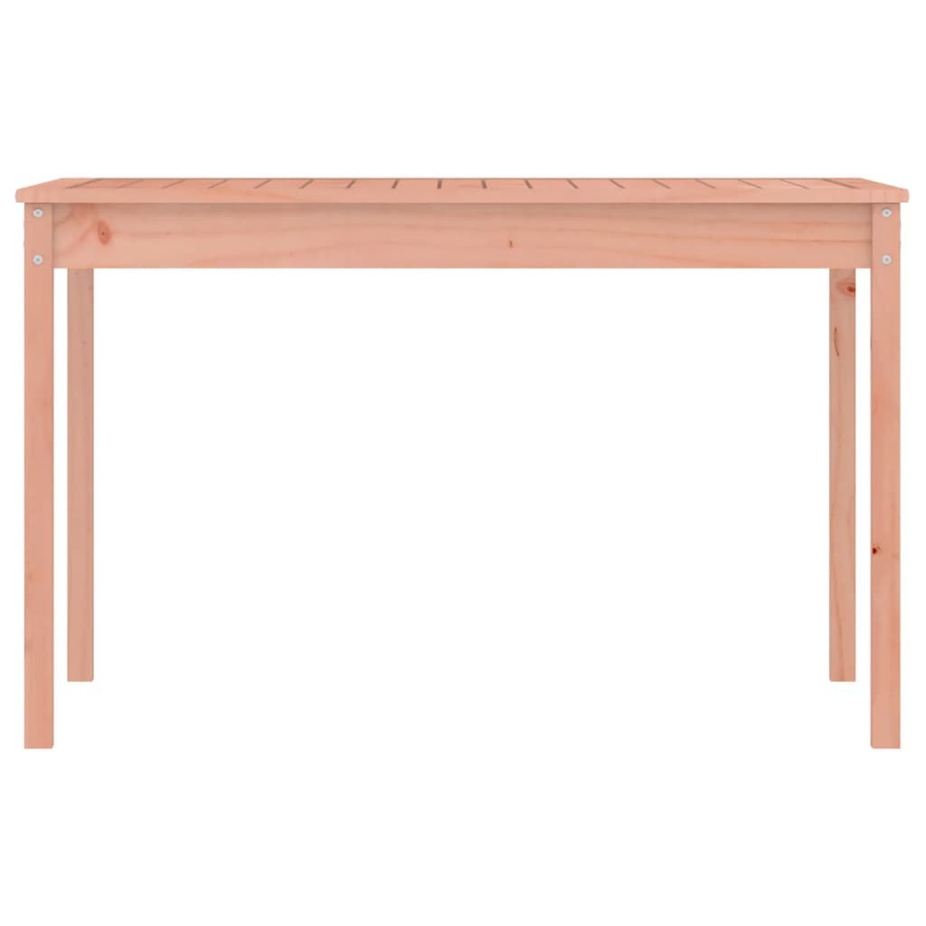 vidaXL Τραπέζι Κήπου 121 x 82,5 x 76 εκ. από Μασίφ Ξύλο Ψευδοτσούγκας