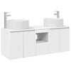 vidaXL &Sigma;&epsilon;&tau; &Nu;&tau;&omicron;&upsilon;&lambda;&alpha;&pi;&iota;ώ&nu; &Mu;&pi;ά&nu;&iota;&omicron;&upsilon; 3 &tau;&mu;&chi;. &Lambda;&epsilon;&upsilon;&kappa;ό 49,5 x 44,5 x 65,5 &epsilon;&kappa;