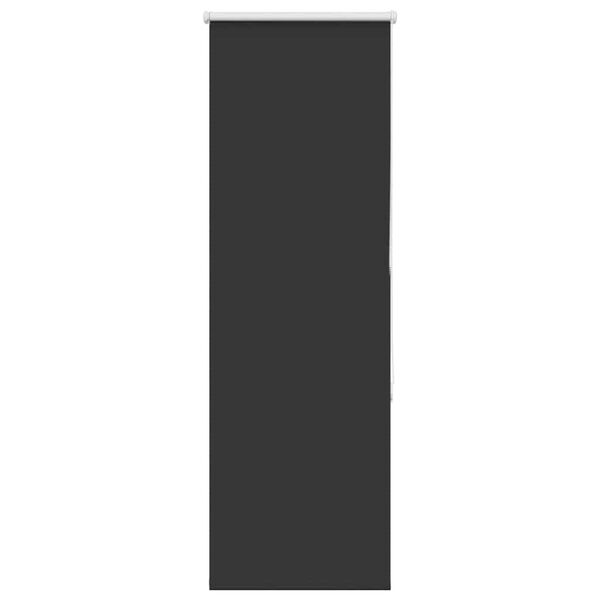 vidaXL Roller Blind Blackout &Mu;&alpha;ύ&rho;&omicron; 45x175 cm &Pi;&lambda;ά&tau;&omicron;&sigmaf; &upsilon;&phi;ά&sigma;&mu;&alpha;&tau;&omicron;&sigmaf; 40,7 cm