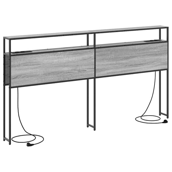 vidaXL &Kappa;&epsilon;&phi;&alpha;&lambda;ά&rho;&iota; &Alpha;&pi;&omicron;&theta;ή&kappa;&eta;&sigmaf; &mu;&epsilon; &rho;ά&phi;&iota; &Gamma;&kappa;&rho;&iota; sonoma 200 cm &Epsilon;&pi;&epsilon;&xi;&epsilon;&rho;&gamma;&alpha;&sigma;&mu;έ&nu;&omicron; &xi;ύ&lambda;&omicron;