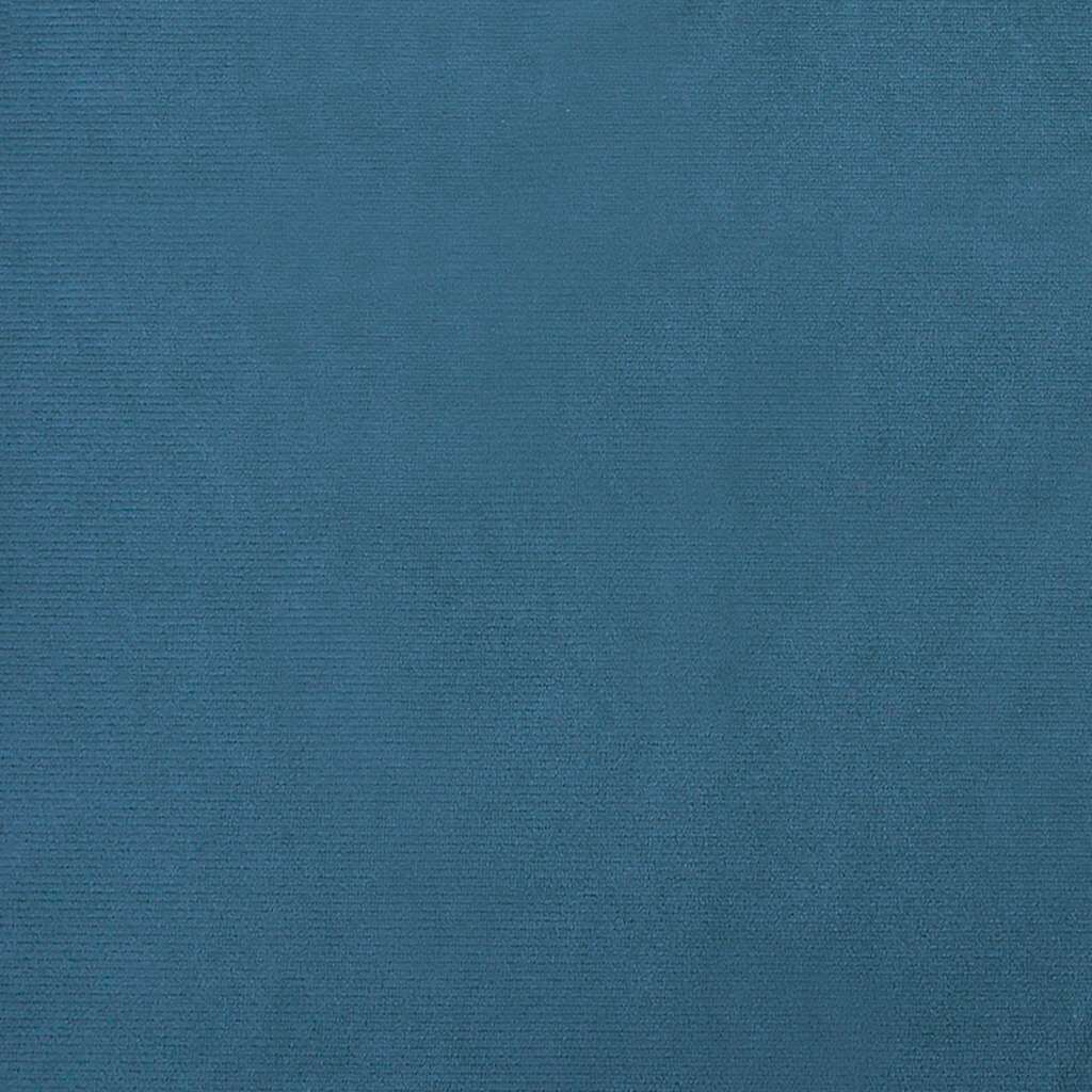 vidaXL Κρεβάτι Σκύλου Μπλε 50 x 40 x 26,5 εκ. Βελούδινο