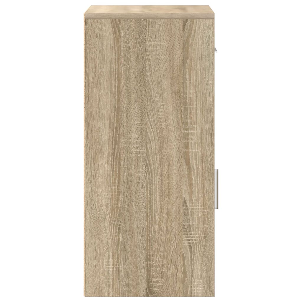 vidaXL Ντουλάπι Αποθήκευσης Sonoma Oak Sonoma Oak MDF Μεσαίο
