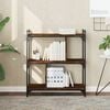 vidaXL &Beta;&iota;&beta;&lambda;&iota;&omicron;&theta;ή&kappa;&eta; 3 &Epsilon;&pi;&iota;&pi;έ&delta;&omega;&nu; &Kappa;&alpha;&phi;έ &Delta;&rho;&upsilon;&sigmaf; 76 x 32 x 88 &epsilon;&kappa;. &Epsilon;&pi;&epsilon;&xi;. &Xi;ύ&lambda;&omicron;