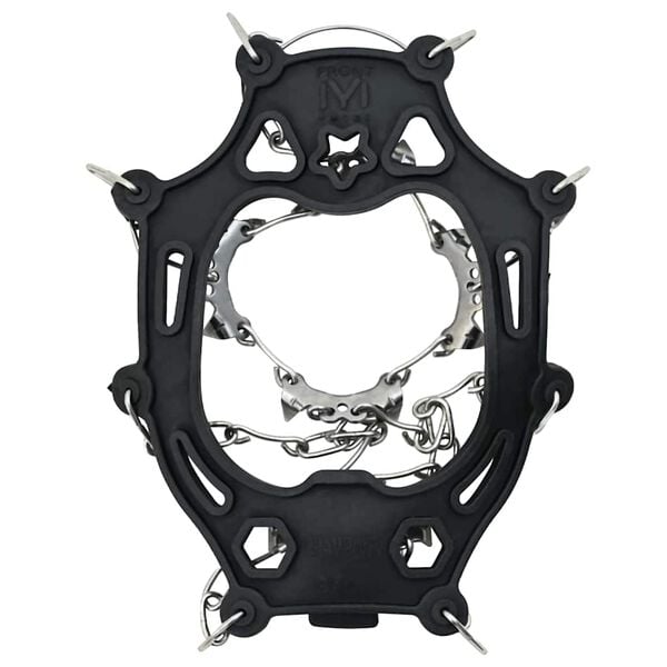 vidaXL Αναρτήσεις πάγου για παπούτσια Μαύρο M