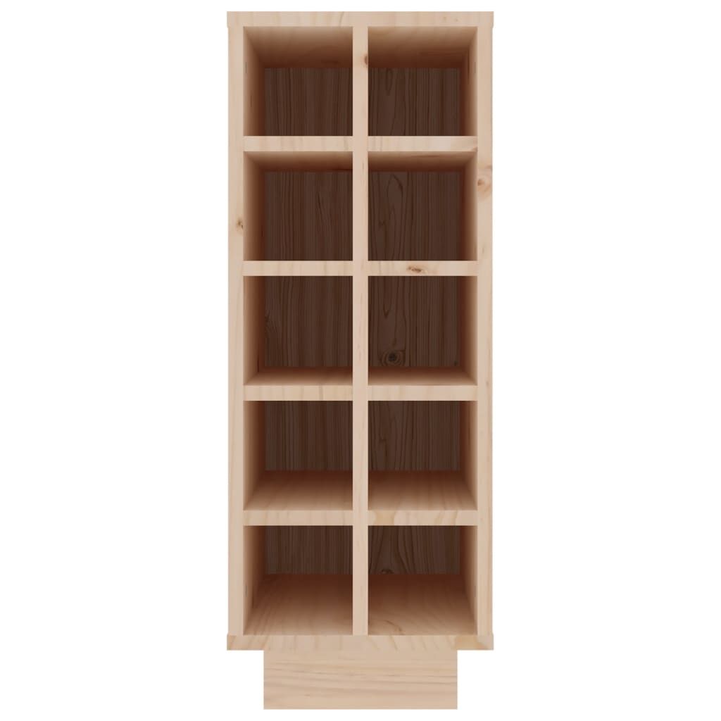 vidaXL Κάβα Κρασιών 23 x 34 x 61 εκ. από Μασίφ Ξύλο Πεύκου