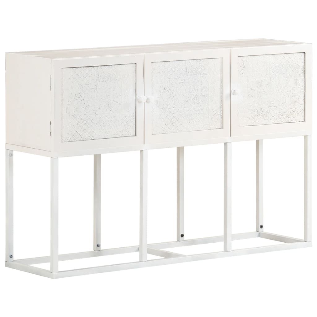 vidaXL Κονσόλα 115 x 30 x 76 εκ. από Μασίφ Ξύλο Μάνγκο