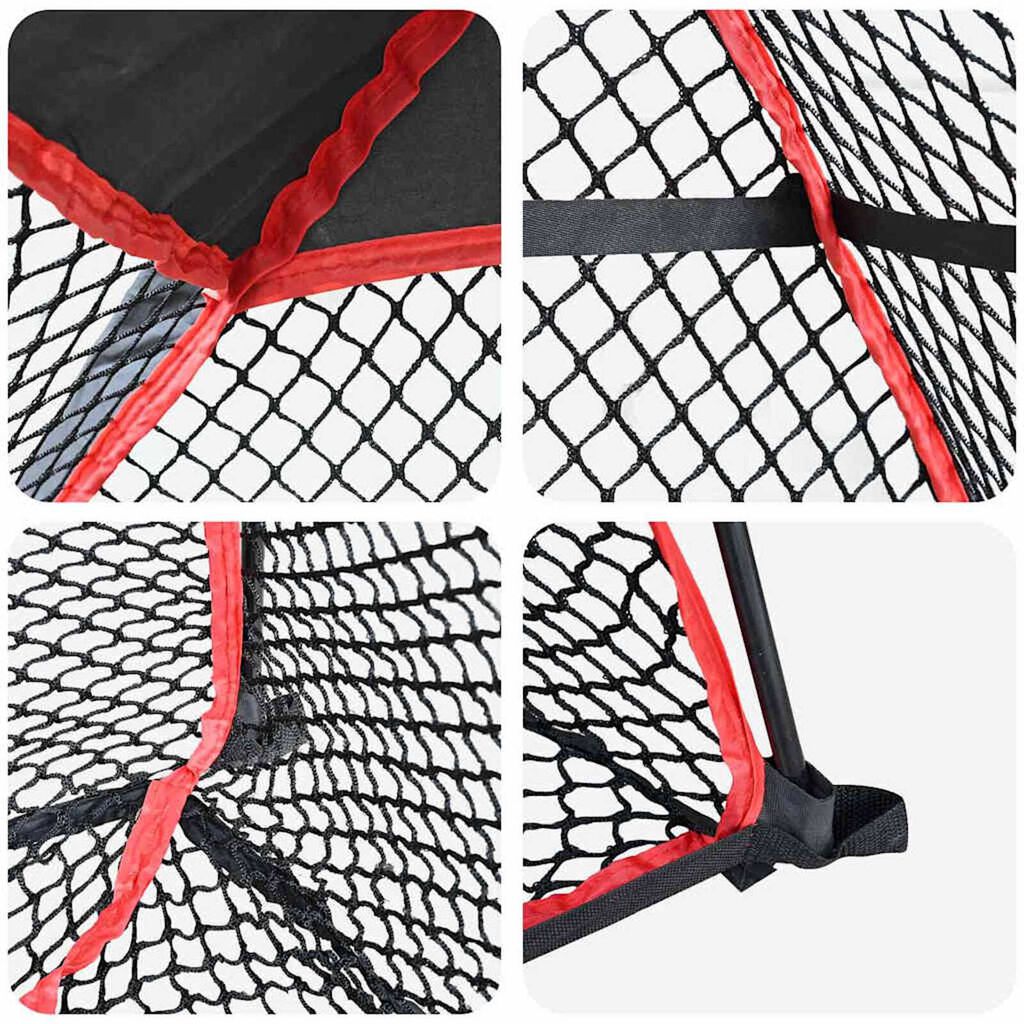 vidaXL Βοηθήματα εκπαίδευσης γκολφ Μαύρο 314 x 150 x 206 εκ.