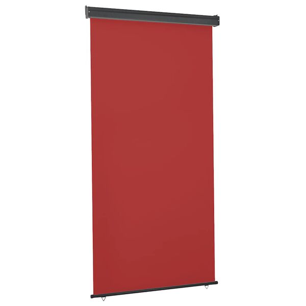 vidaXL Σκίαστρο Βεράντας Πλαϊνό Κόκκινο 125 x 250 εκ.