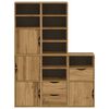 vidaXL Πλαϊνά ντουλάπια 5 τεμ. ODDA 40x24x79 εκ. από Μασίφ Ξύλο Πεύκου