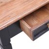 vidaXL Σεκρετέρ με Συρτάρια 90x50x101 εκ. από Μασίφ Μαόνι