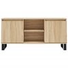 vidaXL Έπιπλο Τηλεόρασης Sonoma Δρυς 104 x 35 x 50 εκ. Επεξεργ. Ξύλο