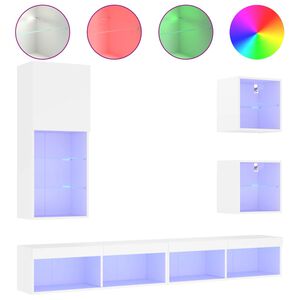 vidaXL Έ&pi;&iota;&pi;&lambda;&alpha; &Tau;&omicron;ί&chi;&omicron;&upsilon; &Tau;&eta;&lambda;&epsilon;ό&rho;&alpha;&sigma;&eta;&sigmaf; 5 &tau;&epsilon;&mu; LED &Lambda;&epsilon;&upsilon;&kappa;ά &alpha;&pi;ό &Epsilon;&pi;&epsilon;&xi;&epsilon;&rho;&gamma;&alpha;&sigma;&mu;έ&nu;&omicron; &Xi;ύ&lambda;&omicron;