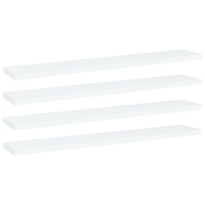 vidaXL &Rho;ά&phi;&iota;&alpha; &Beta;&iota;&beta;&lambda;&iota;&omicron;&theta;ή&kappa;&eta;&sigmaf; 4 &tau;&epsilon;&mu;. &Lambda;&epsilon;&upsilon;&kappa;ά 60x10x1,5 &epsilon;&kappa;. &alpha;&pi;ό &Epsilon;&pi;&epsilon;&xi;.&Xi;ύ&lambda;&omicron;