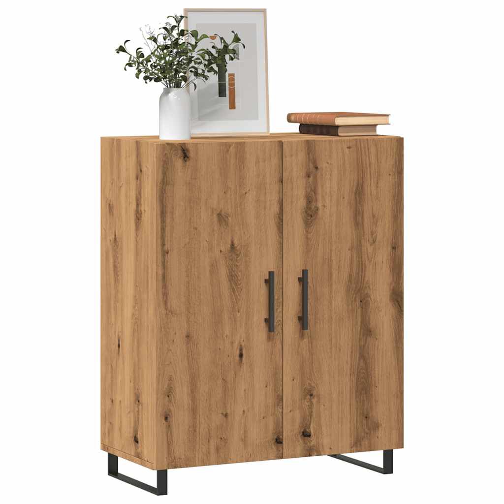 vidaXL Ντουλάπι τεχνίτης Δρυς 69,5 x 34 x 90 εκ. Επεξεργασμένο Ξύλο