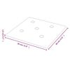 vidaXL Πάνελ Τοίχου 12 τεμ. Καπουτσίνο 30 x 30 εκ. 1,08 μ² Συνθ. Δέρμα