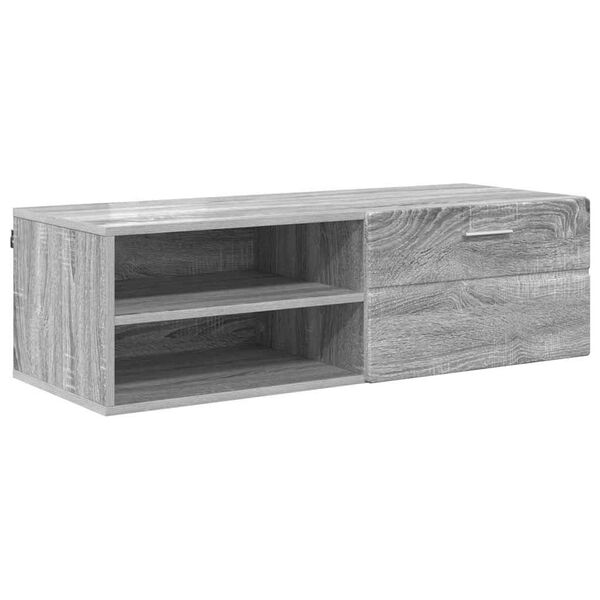 vidaXL Ντουλάπι TV Γκρι sonoma 100.5 x 39 x 30 εκ Επεξεργασμένο ξύλο