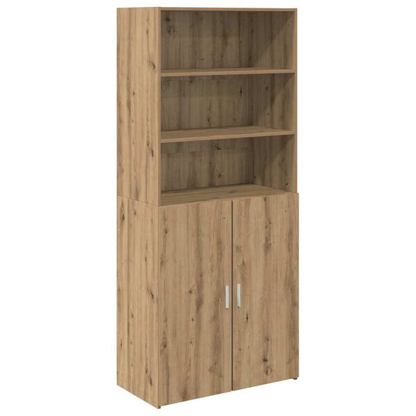vidaXL Highboard Artisan Oak 80 x 42,5 x 185 &epsilon;&kappa; &Epsilon;&pi;&epsilon;&xi;&epsilon;&rho;&gamma;&alpha;&sigma;&mu;έ&nu;&omicron; &xi;ύ&lambda;&omicron;