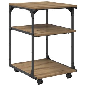 vidaXL Σταντ Εκτυπωτή Artisan Oak 43 x 48 x 64 εκ Επεξεργασμένο ξύλο