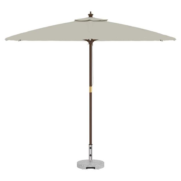 vidaXL Βάση ομπρέλας Γκρι 45 x 45 x 37.5 εκ. Γρανίτης