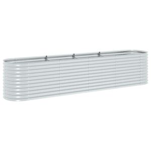 vidaXL &Zeta;&alpha;&rho;&nu;&tau;&iota;&nu;&iota;έ&rho;&alpha; &Upsilon;&pi;&epsilon;&rho;&upsilon;&psi;&omega;&mu;έ&nu;&eta; &Alpha;&sigma;&eta;&mu;ί 400x80x81 &epsilon;&kappa;. &Gamma;&alpha;&lambda;&beta;&alpha;&nu;&iota;&sigma;&mu;. &Chi;ά&lambda;&upsilon;&beta;&alpha;&sigmaf;