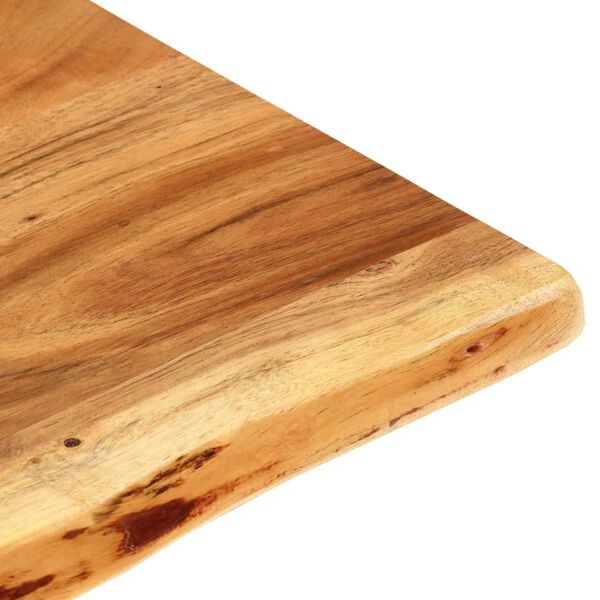 vidaXL Πάγκος Μπάνιου 140x52x2,5 εκ. από Μασίφ Ξύλο Ακακίας