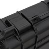vidaXL Θήκη Πτήσης με Ρόδες Μαύρη 96 x 42 x 167 εκ. από Πολυπροπυλένιο